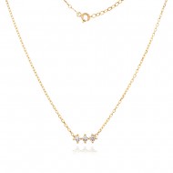 Златно колие Trio