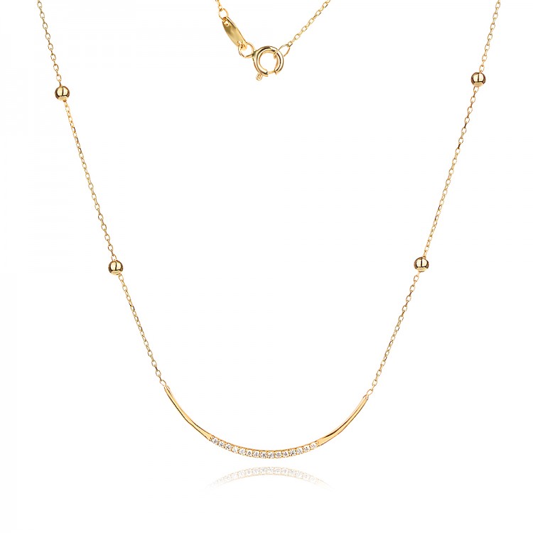 Златно колие Brilla