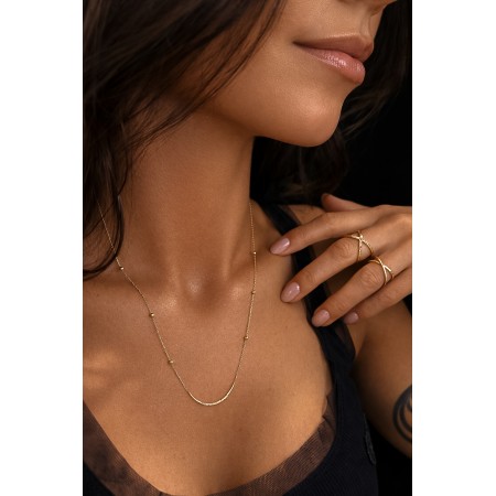 Златно колие Brilla