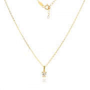 Златно колие Mini Heart
