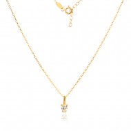 Златно колие Mini Heart