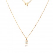 Златно колие Mini Pear