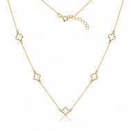 Златно колие Velora Clover Златно колие Velora Clover