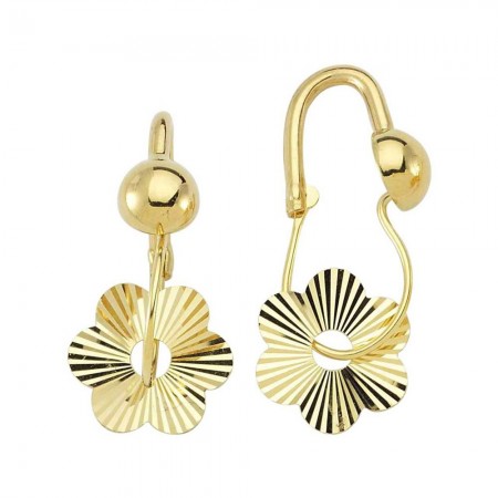 Златни обеци Детелинки Златни обеци Детелинки