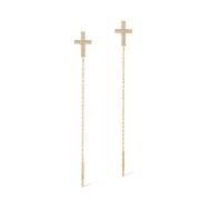 Златни обеци Gold Faith