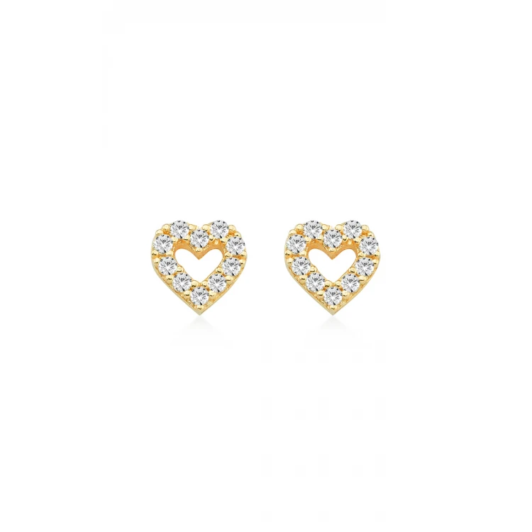 Златни обеци Heart Златни обеци Heart