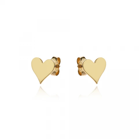 Златни обеци Polished Love