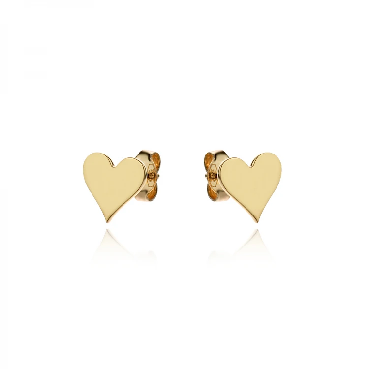 Златни обеци Polished Love