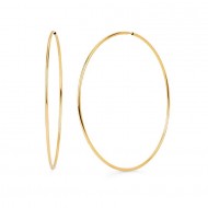 Златни обеци Rings