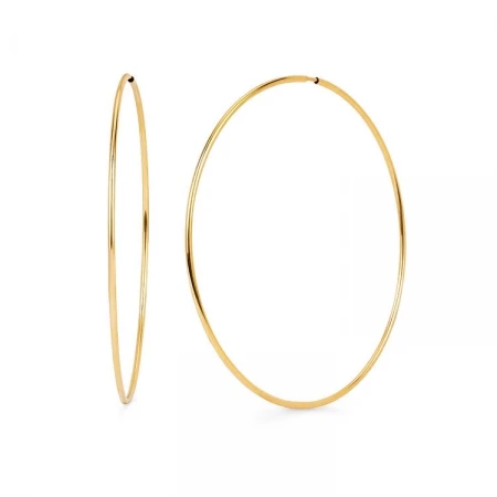 Златни обеци Rings