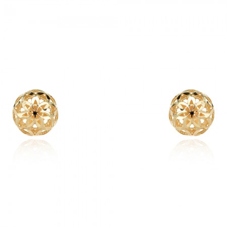 Златни обеци Beautiful flower Златни обеци Beautiful flower