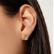 Златни обеци Circle Glow Златни обеци Circle Glow