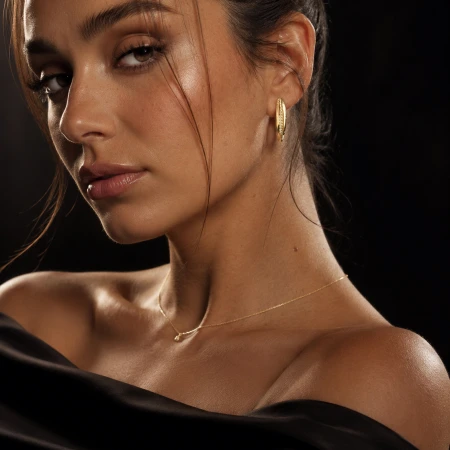Златни обеци Samira