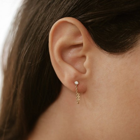 Златни обеци Long one Златни обеци Long one