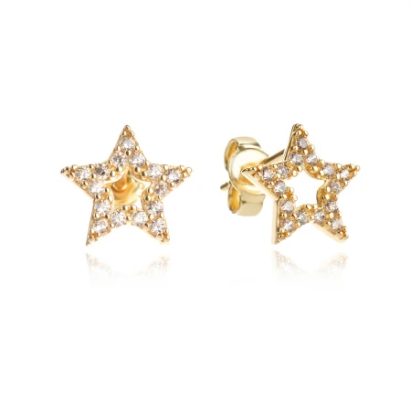 Златни обеци Magic Star Златни обеци Magic Star