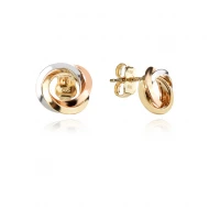 Златни обеци Flat Ring Златни обеци Flat Ring