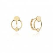 Златни обеци Dot Еarrings
