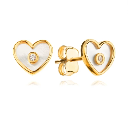 Златни обеци Mini Love Златни обеци Mini Love