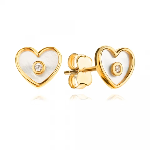 Златни обеци Mini Love
