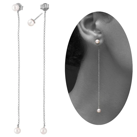 Златни обеци Мy sweet pearl