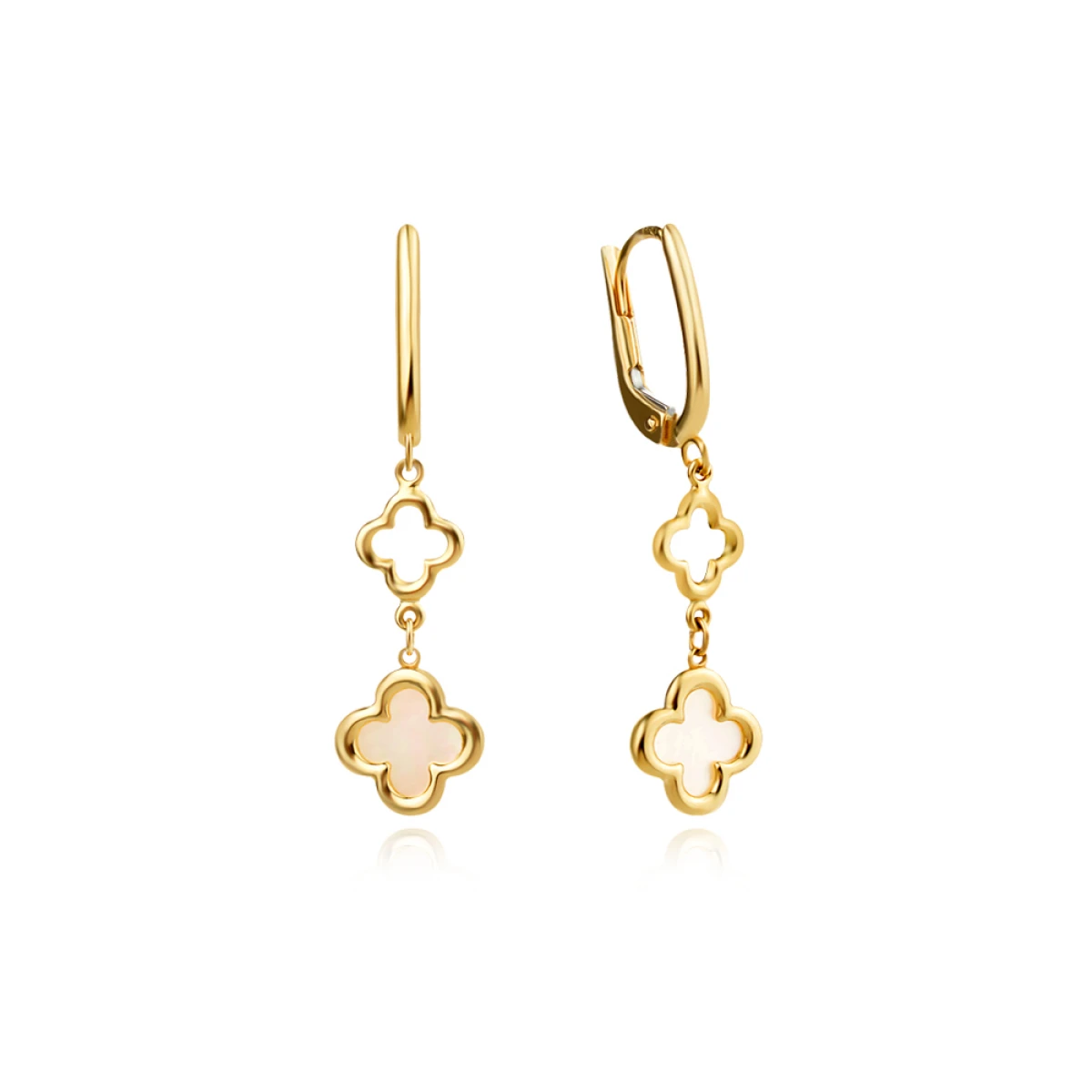 Златни обеци Cleef Златни обеци Cleef