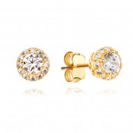 Златни обеци Liora