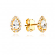 Златни обеци Laria