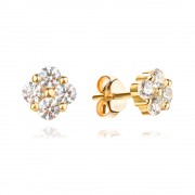 Златни обеци Solea