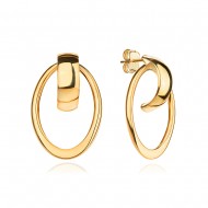 Златни обеци Elvira