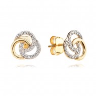 Златни обеци Viora