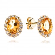 Златни обеци Aurelia