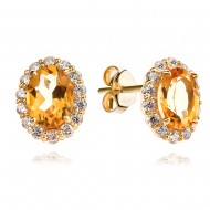 Златни обеци Aurelia