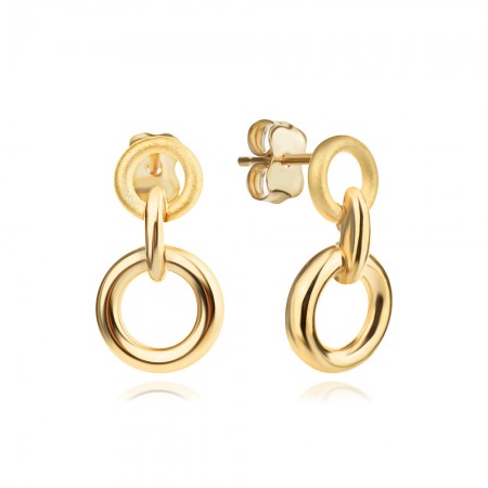 Златни обеци Nalia