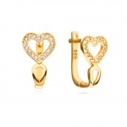 Златни обеци Lovella