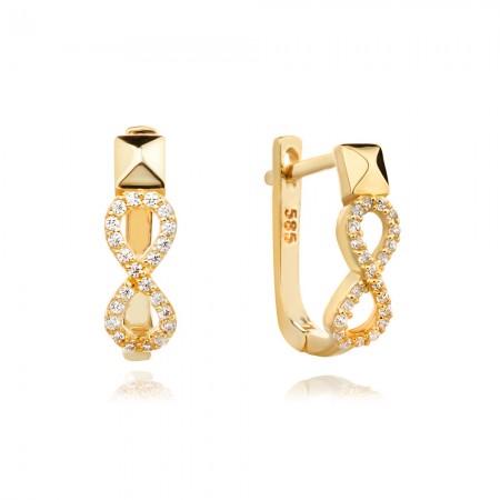 Златни обеци Evera Златни обеци Evera