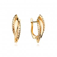 Златни обеци Eva