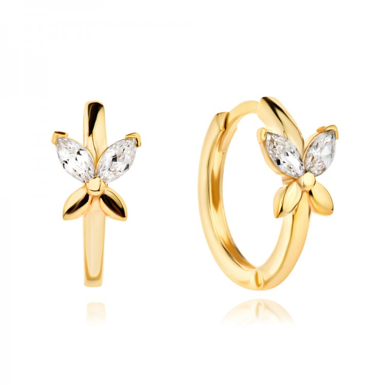 Златни обеци Palia