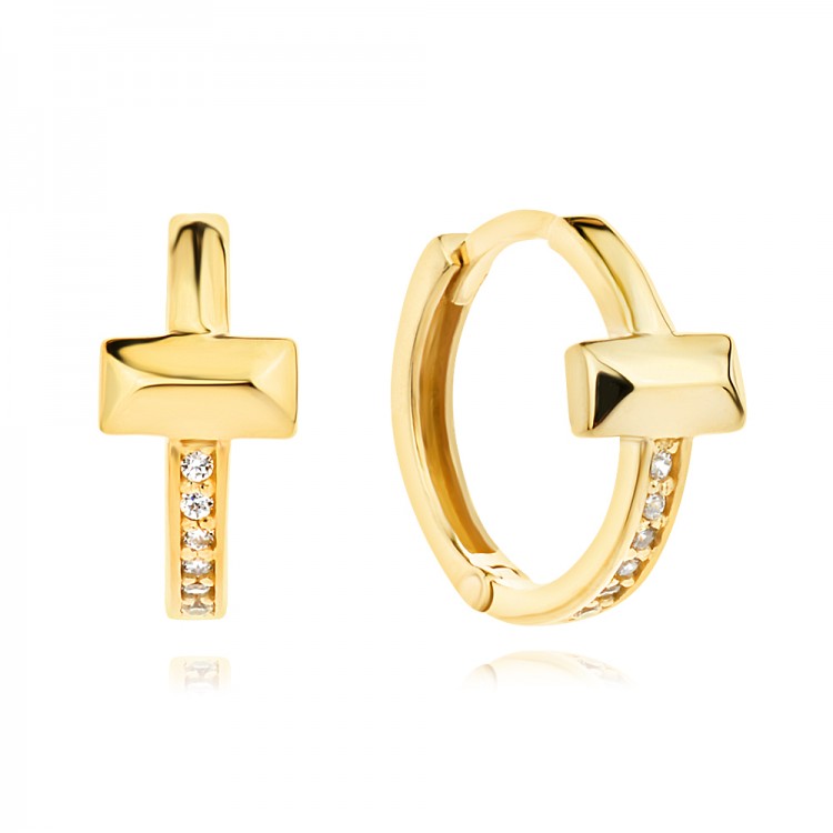 Златни обеци Talia