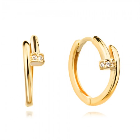 Златни обеци Orise