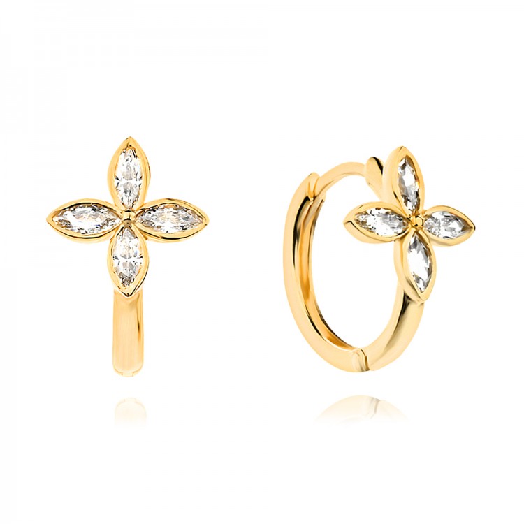 Златни обеци Isella