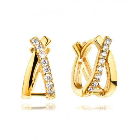 Златни обеци Melora