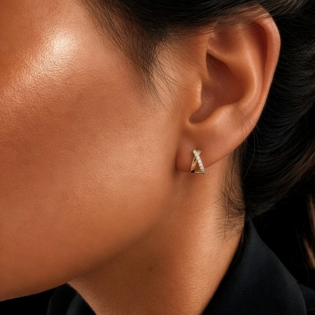 Златни обеци Melora