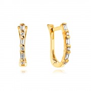 Златни обеци Seran