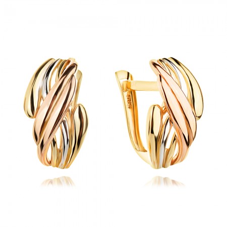 Златни обеци Amara