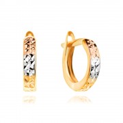 Златни обеци Elisa