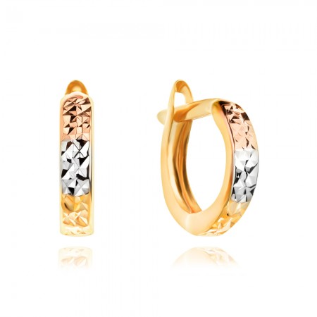 Златни обеци Elisa