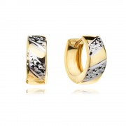 Златни обеци Riva