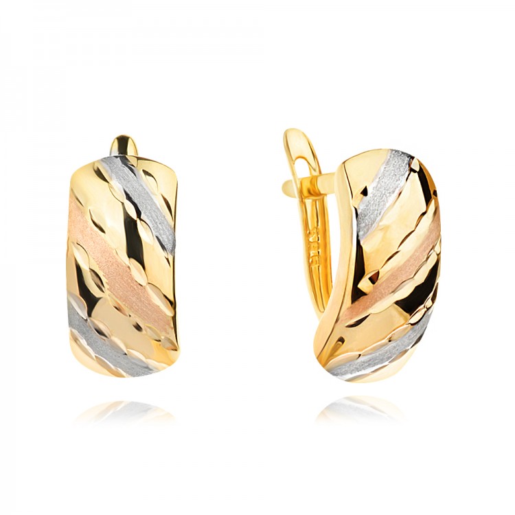 Златни обеци Voela Златни обеци Voela