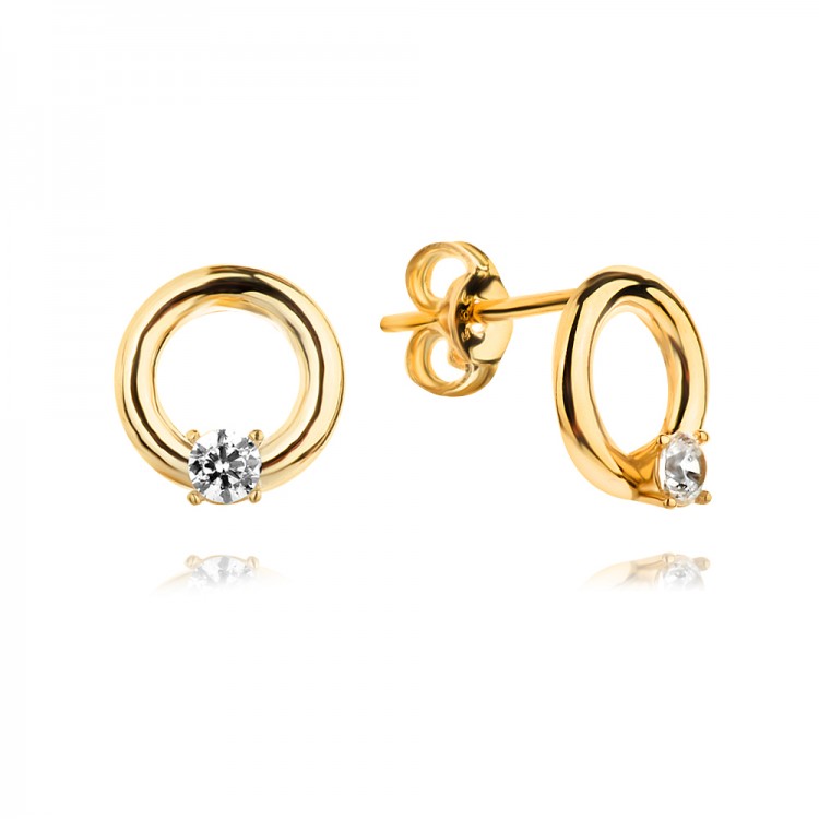 Златни обеци Era