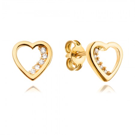 Златни обеци Alesa